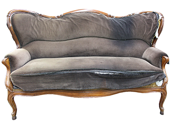 Sofa Restauration Schritt 1